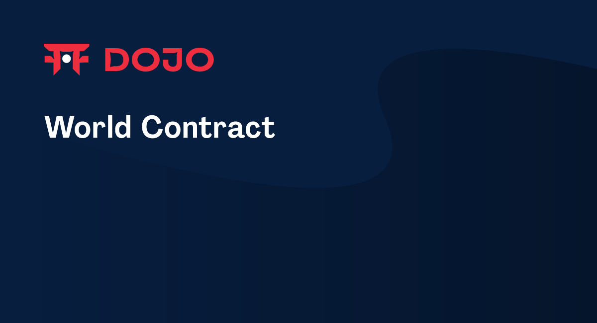 World Contract Dojo Documentation